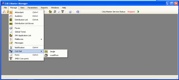 CALLMaster Manager