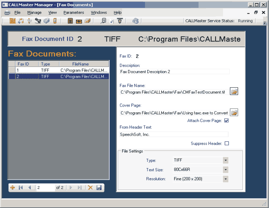 Managing Faxes